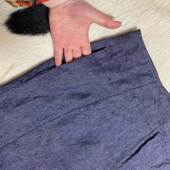 Poetry 100% linen cropped pants - Picture 4 of 9